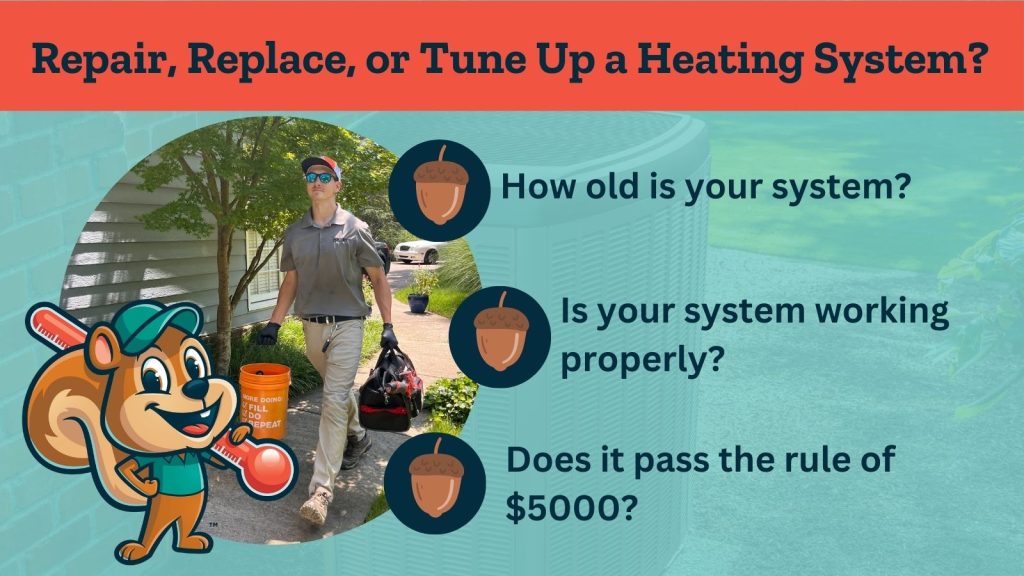 Repair Replace or Tune Up a Heating System